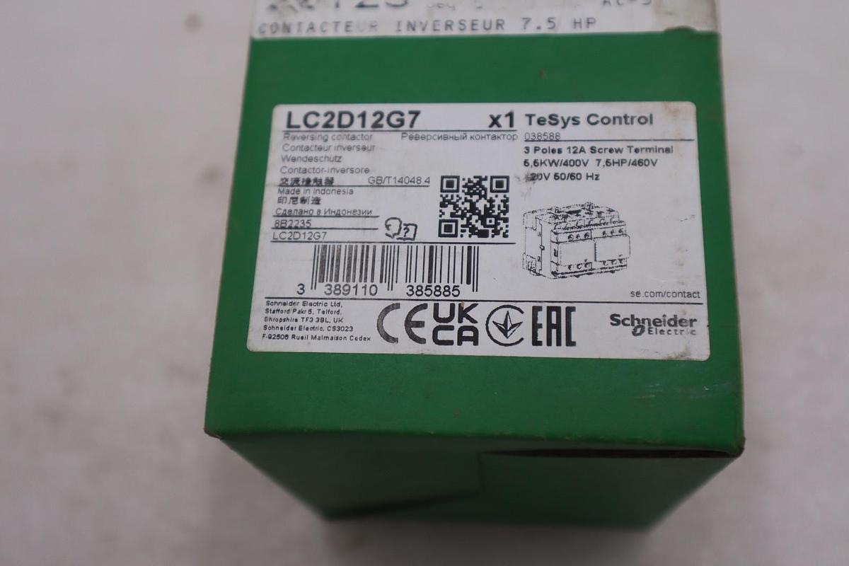 Used Schneider Electric LC2D12G7 Reversing Contactor Module STK K291A