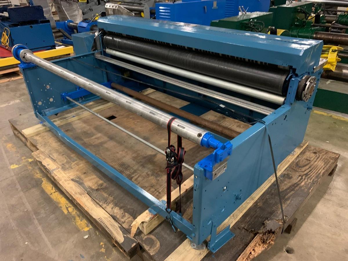 Used 84" ROSENTHAL SINGLE KNIFE GUILLOTINE SHEETER MODEL WA-S-7-HUB7TEVVAA