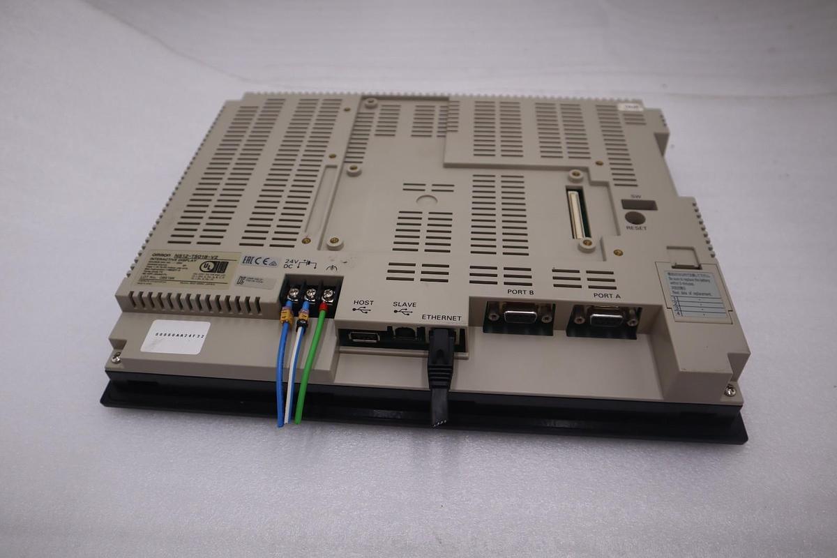 Used Omron NS12-TS01B-V2 12.1" Color Touchscreen HMI Ethernet - STOCK SGF259