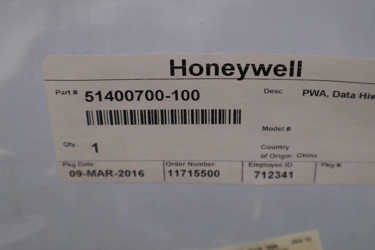 Used NEW HONEYWELL 51400700-100/ 51400700-100-RP CIRCUIT BOARD STOCK G576