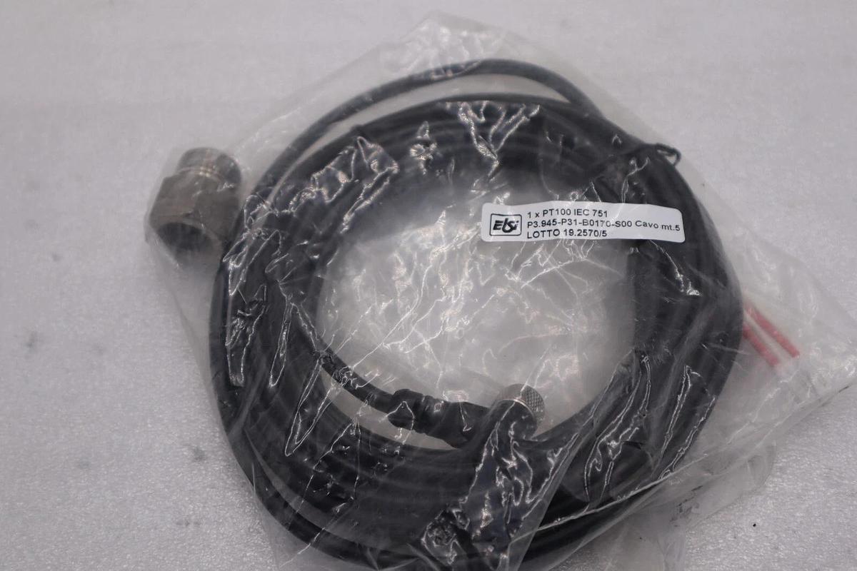 Used NEW ITALMEC PT100.3F-IEC751 THERMO SENSOR PT100/3F PT1003F 3 WIRES STOCK B-1618