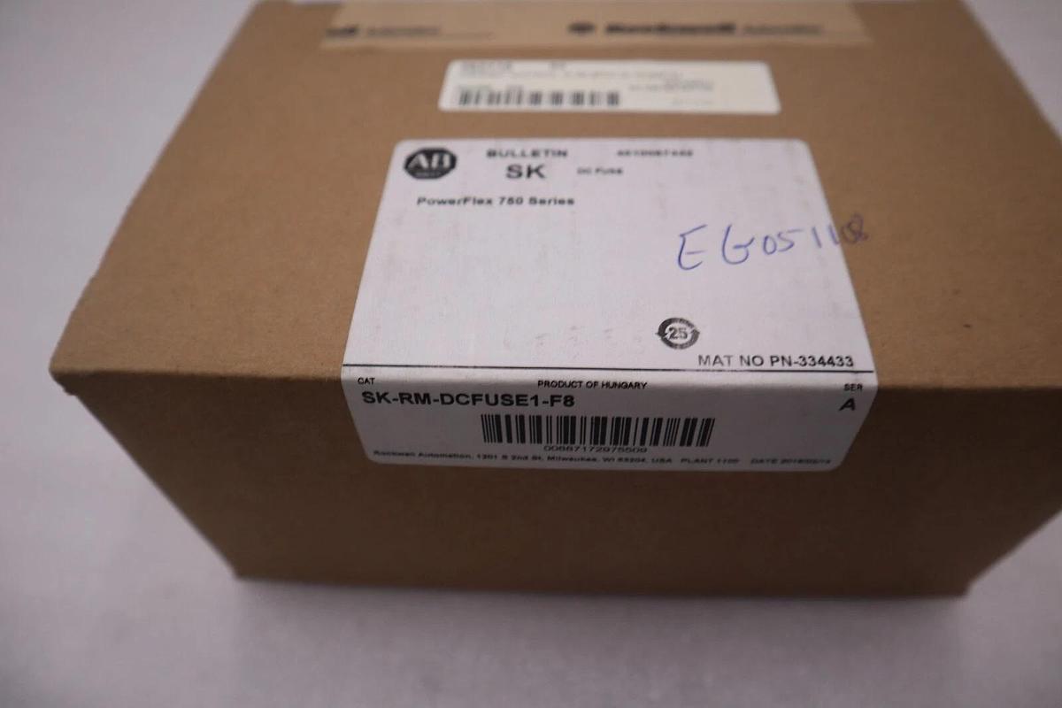 NEW SEALED Allen Bradley SK-RM-IBD-FUSEA-F8 SER A PowerFlex 750 Fuse Stock G466