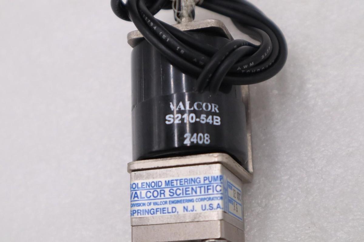 Used VALCOR SV550A54-2 MULTI-PURPOSE PUMPS 24 VDC STOCK H1033A