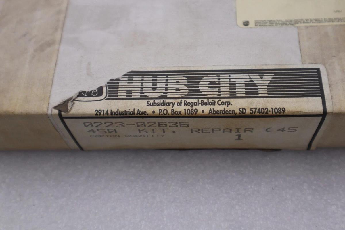 Used HUB CITY 0223-02636  450 REPAIR KIT #K-3050