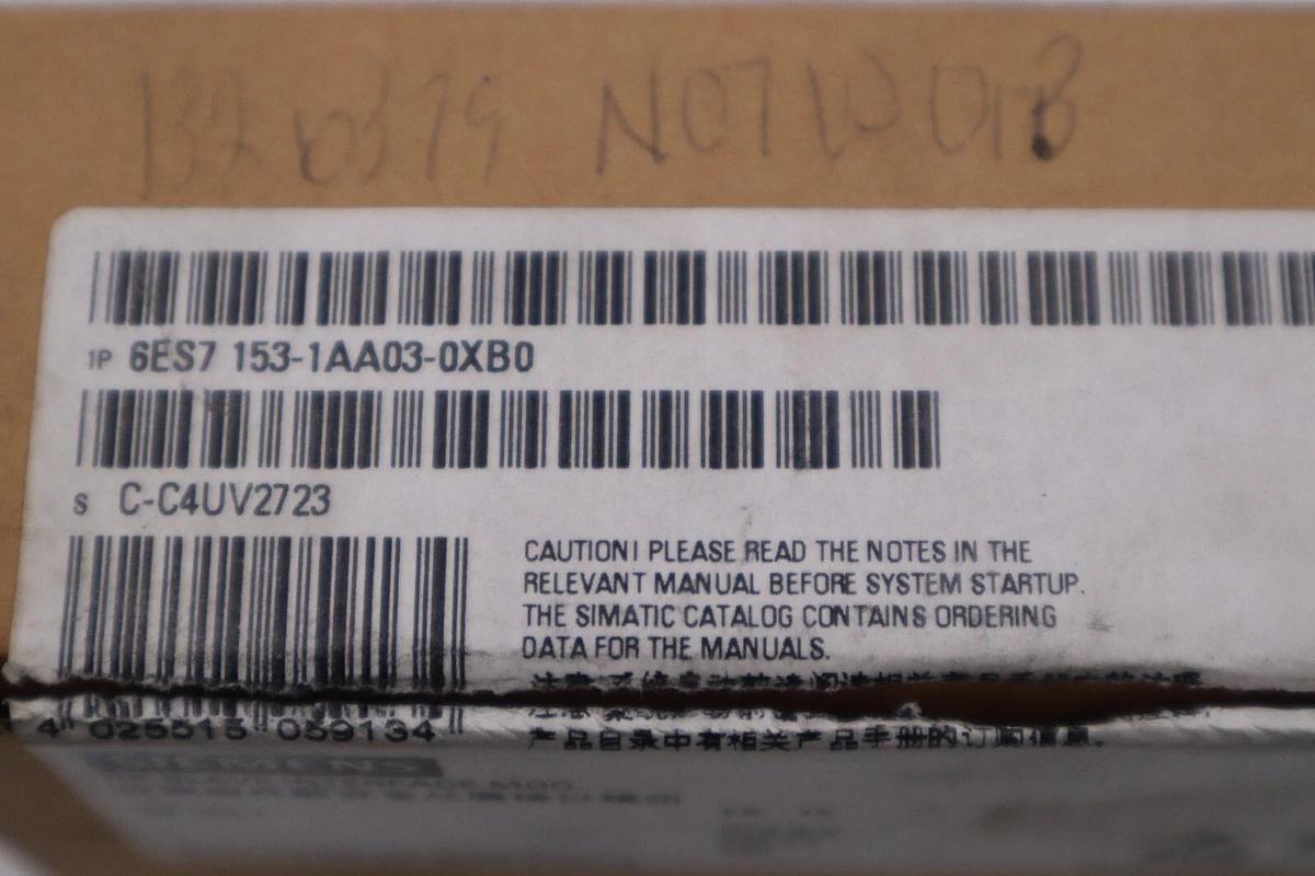 Used NEW IN BOX Siemens 6ES7 153-1AA03-0XB0 Simatic S7 ET 200M STOCK H23A