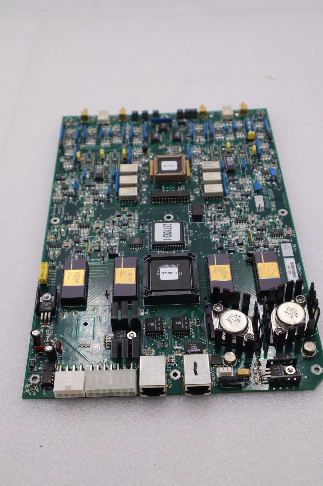 Used GSI LUMONICS ASP2 5MHz ASSY 10740 3D GENERAL SCANNING LASER BOARD STOCK #2845
