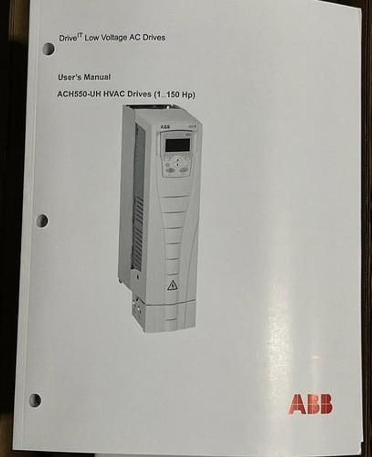 New ABB ACH550-VD-06A6-2 VFD with bypass 1.5 HP S-233