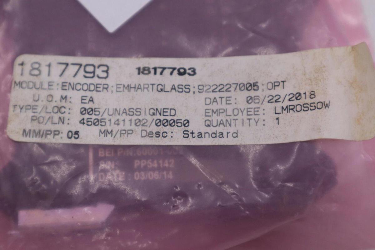 Used NEW BEI EM-DR1-IC-5-TB-28V/5 OUTPUT 5-28V P/N 60001-002 STOCK H218A