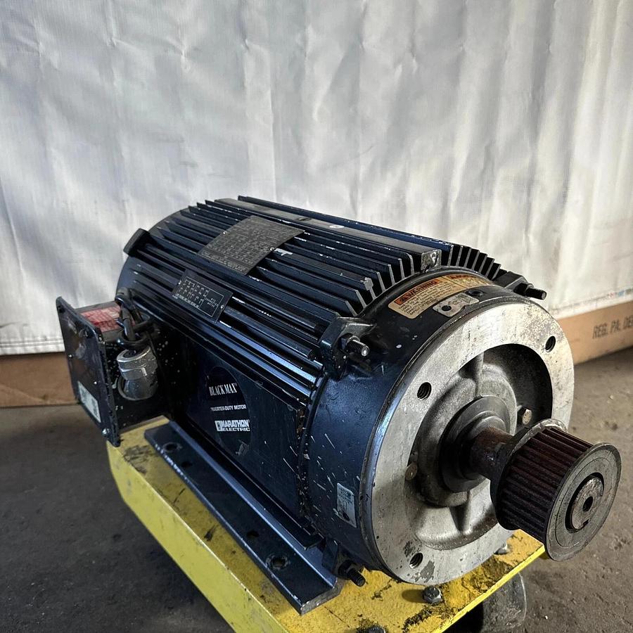 Used Marathon Motor CVA 215THTL7726EU L Inverter Duty AC Induction Motor 10 HP #HP121