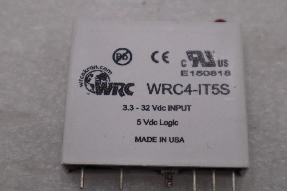 LOT OF 4 - WESTERN RESERVE CONTROLS WRC4-IT5S / WRC4IT5S (NEW NO BOX) #H1468A