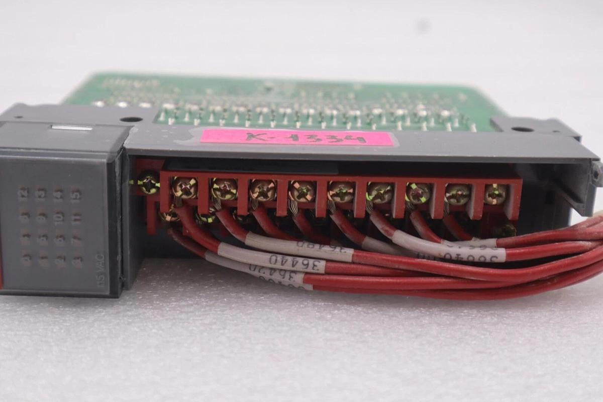 Used ALLEN BRADLEY 1746-IA16 SLC 500 INPUT MODULE SER C #K-1334