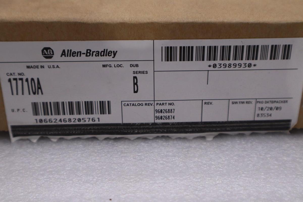 Used NEW OPEN BOX AB Allen-Bradley 17710A Series B AC Output Module STOCK GF825