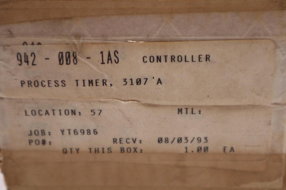 Santa clara Process Timer Controller 3107 A 942-008-1AS 583-057-1A #2776