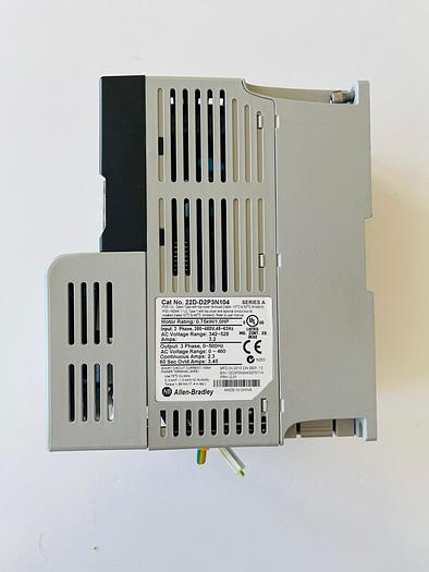 Used Allen Bradley 22D-D2P3N104 POWERFLEX-40 AC DRIVE 1.0HP #K-594