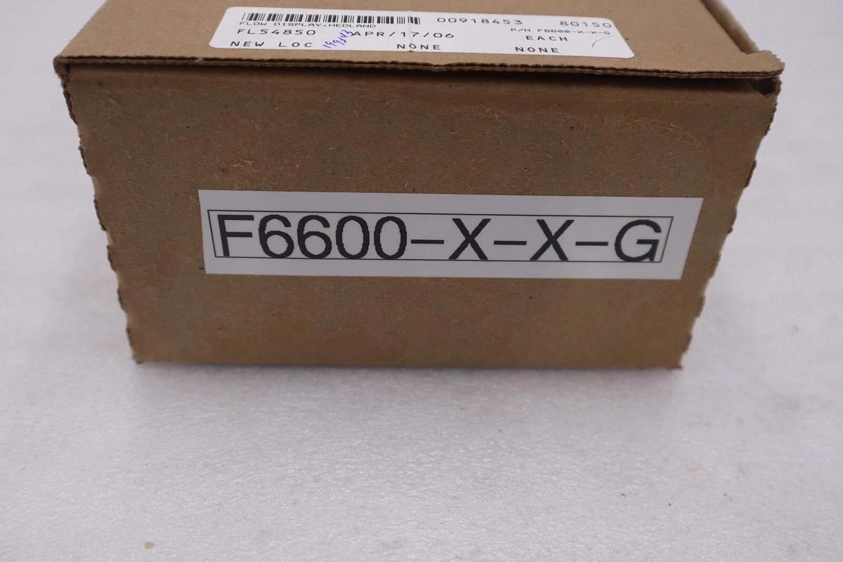 FLO-TECH HEDLAND F6600-X-X-G F6600 Series Display NEW UNIT STOCK G294A