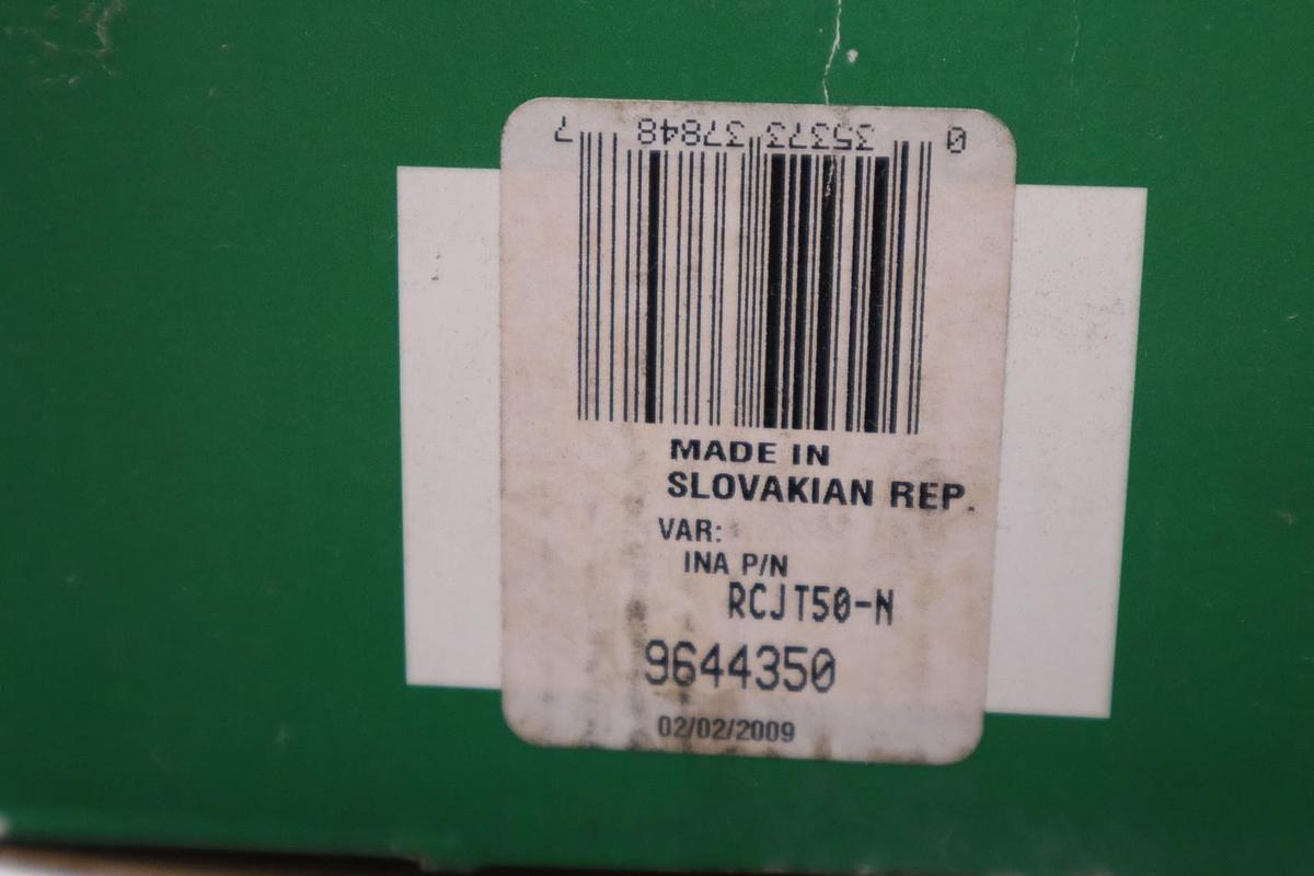 Used NEW IN BOX INA 2-BOLT FLANGE BEARING RCJT50N STOCK CC243