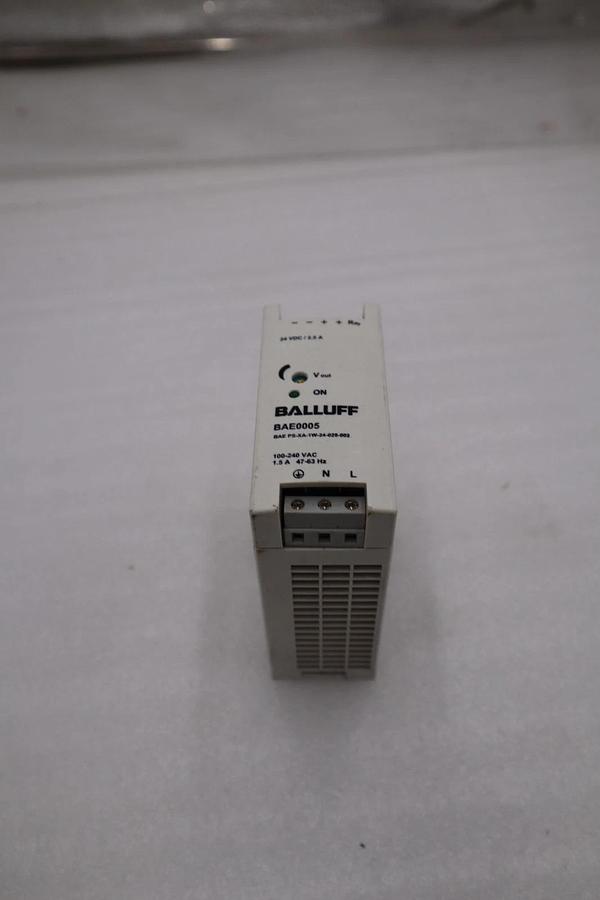 Balluff BAE0005 BAE PS-XA-1W-24-025-002 Power Supply - SURPLUS NEVER USED H438A
