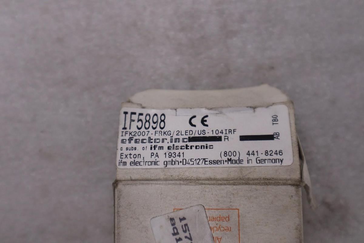 Used IFM IF5898 STOCK #L-286B