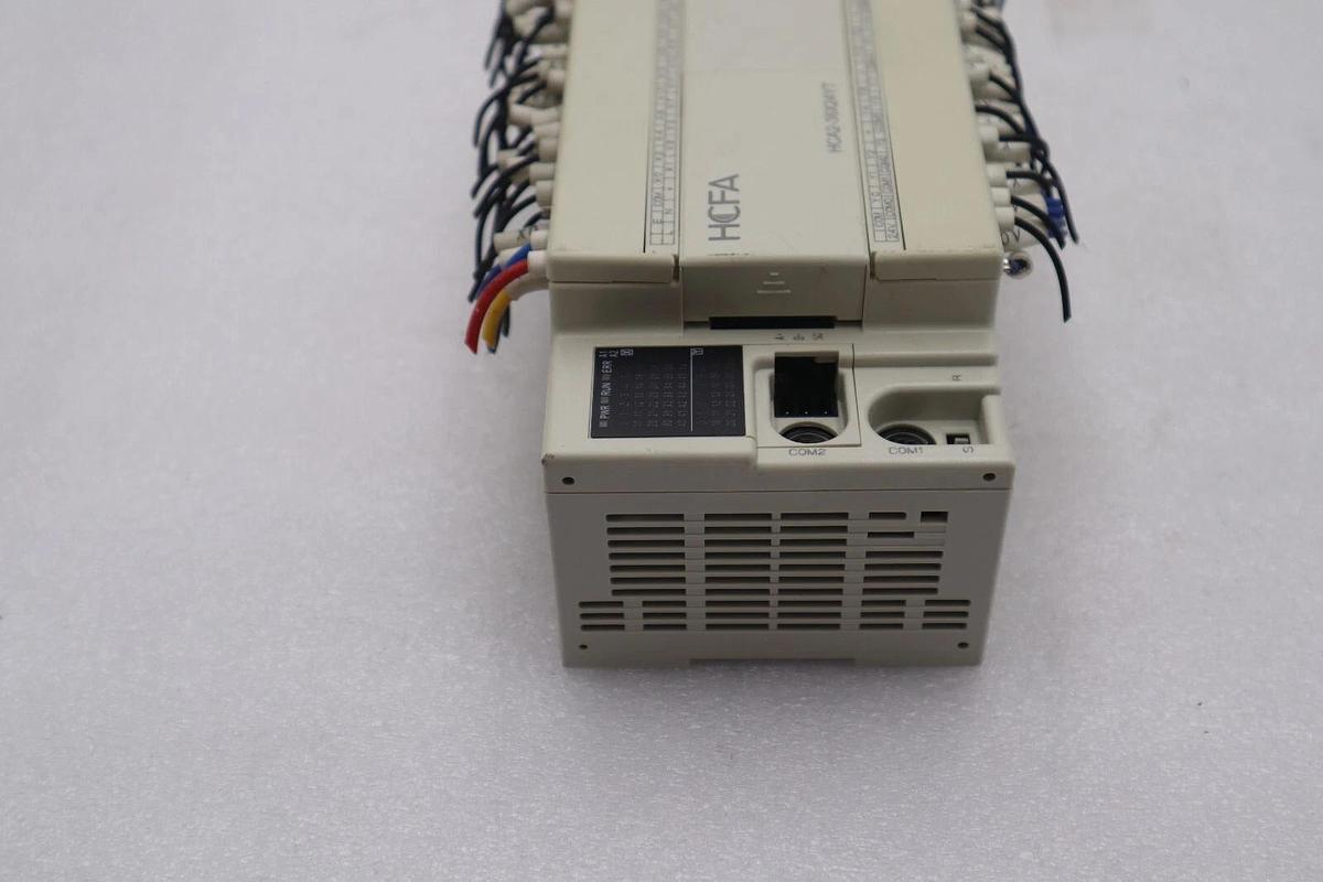 Used HCFA PLC Controller HCA2-36X24YT-A Input: AC85~264V 50/60Hz 35W/Max Stock #K-175