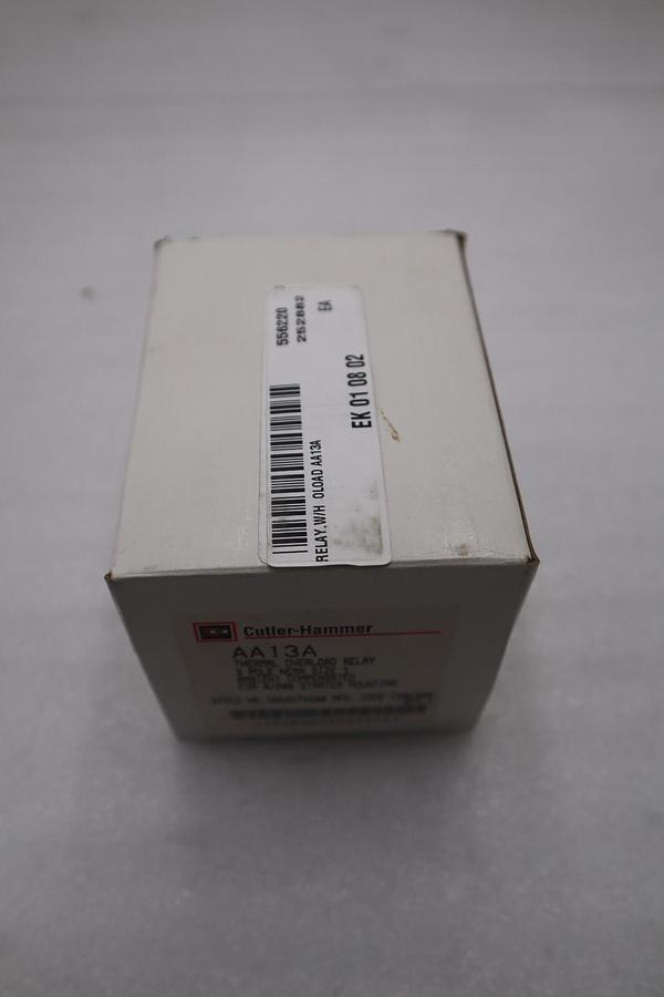 Used NEW OPEN BOX CUTLER HAMMER AA13A THERMAL OVERLOAD RELAY STOCK G423A