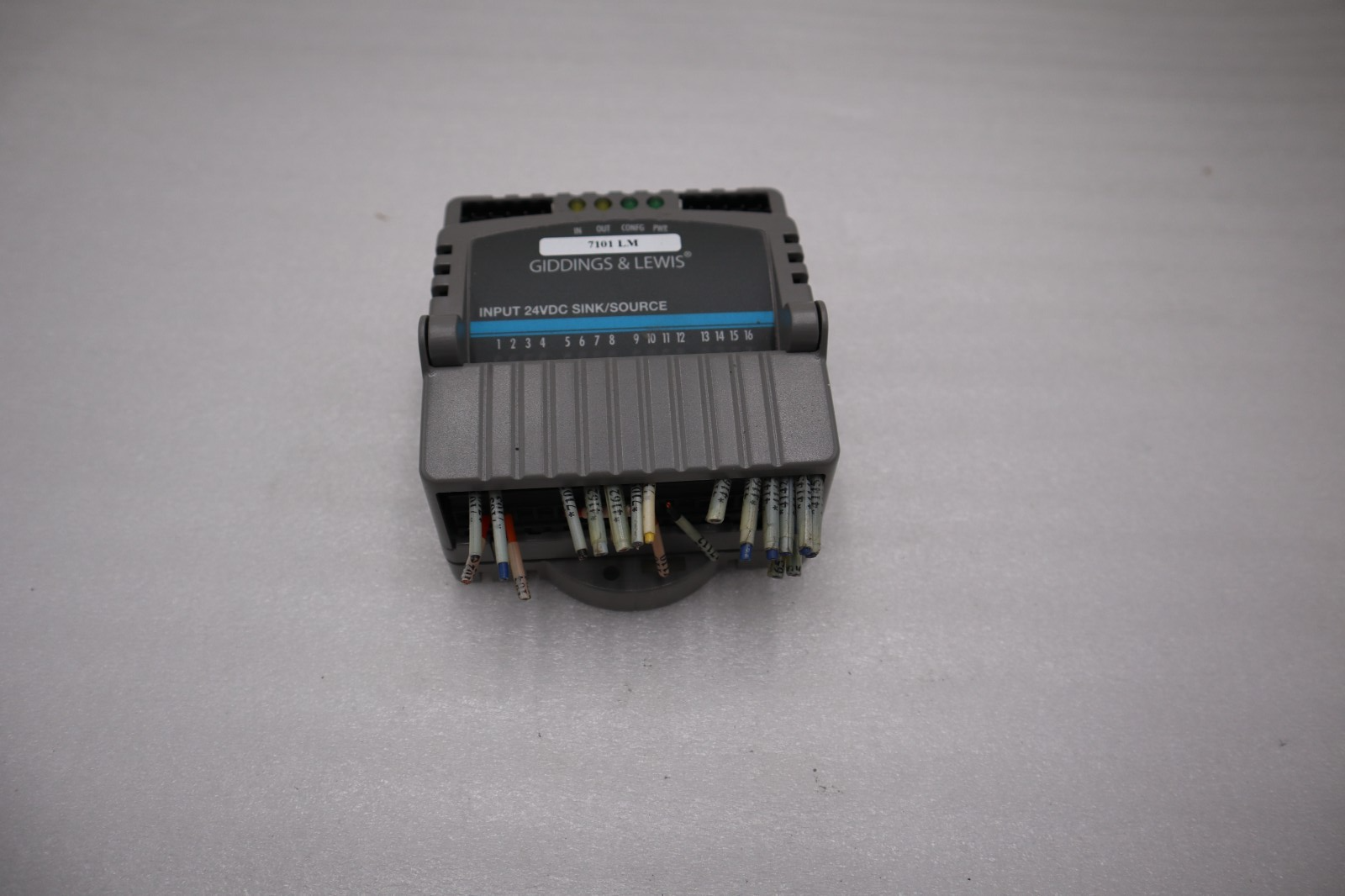 Used Giddings & Lewis M.1300.7372 R1 Input Module 24VDC SINK/SOURCE STOCK 5158A