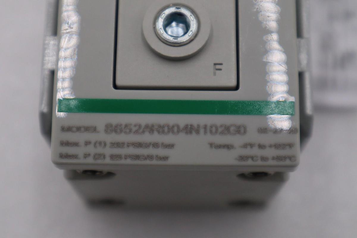 NEW ASCO 8652AR004N102G0 / 8652AR004N102G0 PRESSURE REGULATOR STOCK H425A