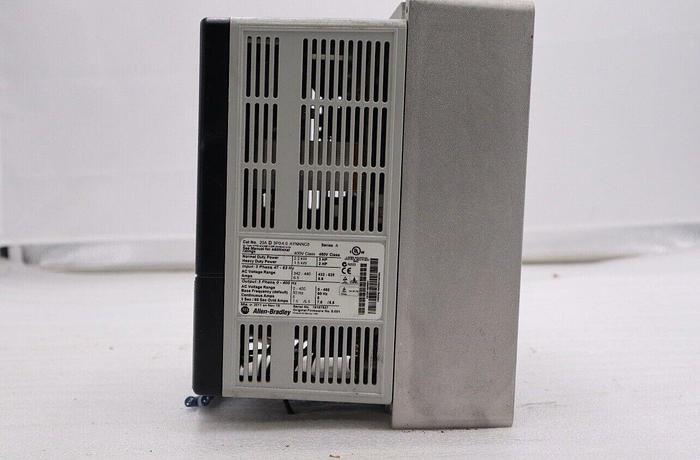 Used ALLEN BRADLEY 20AD5P0A0AYNNNC0 SERIES A POWERLEX 70 AC DRIVE 3HP STOCK 1676