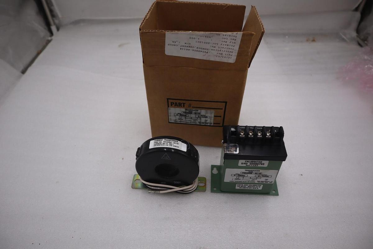 Used Ohio Semitronics Transducer Model P0540056-00118 With Current Transformer New