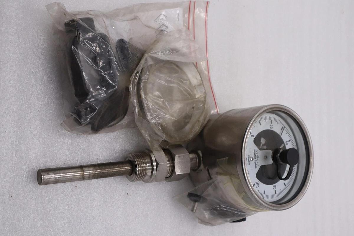 Used NEW Wika 831.2 DIN 16196 Gas Actuated Thermometer STOCK 5465