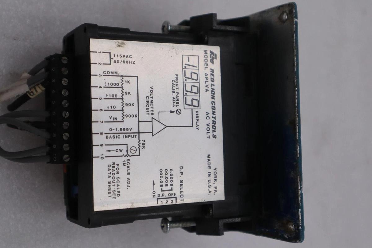 Red Lions Controls Model Aplva AC Volt Voltage Converter Used #K-2265