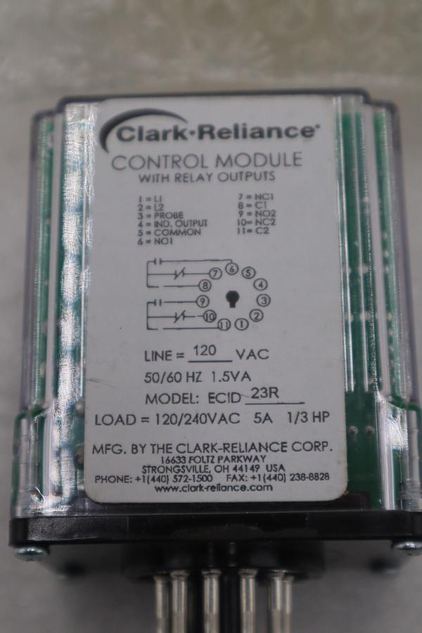 Used NEW OPEN BOX Clark Reliance ECID-23R Control Module STOCK G909A