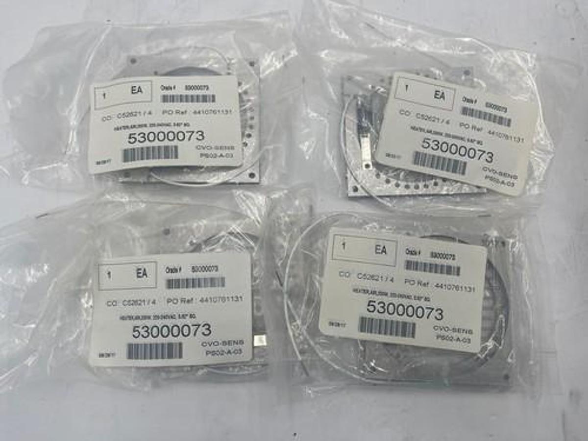 HEATER AIR PART 53000073 REV. B BOX OF 4 UNITS SOLD AS LOT STOCK 1618