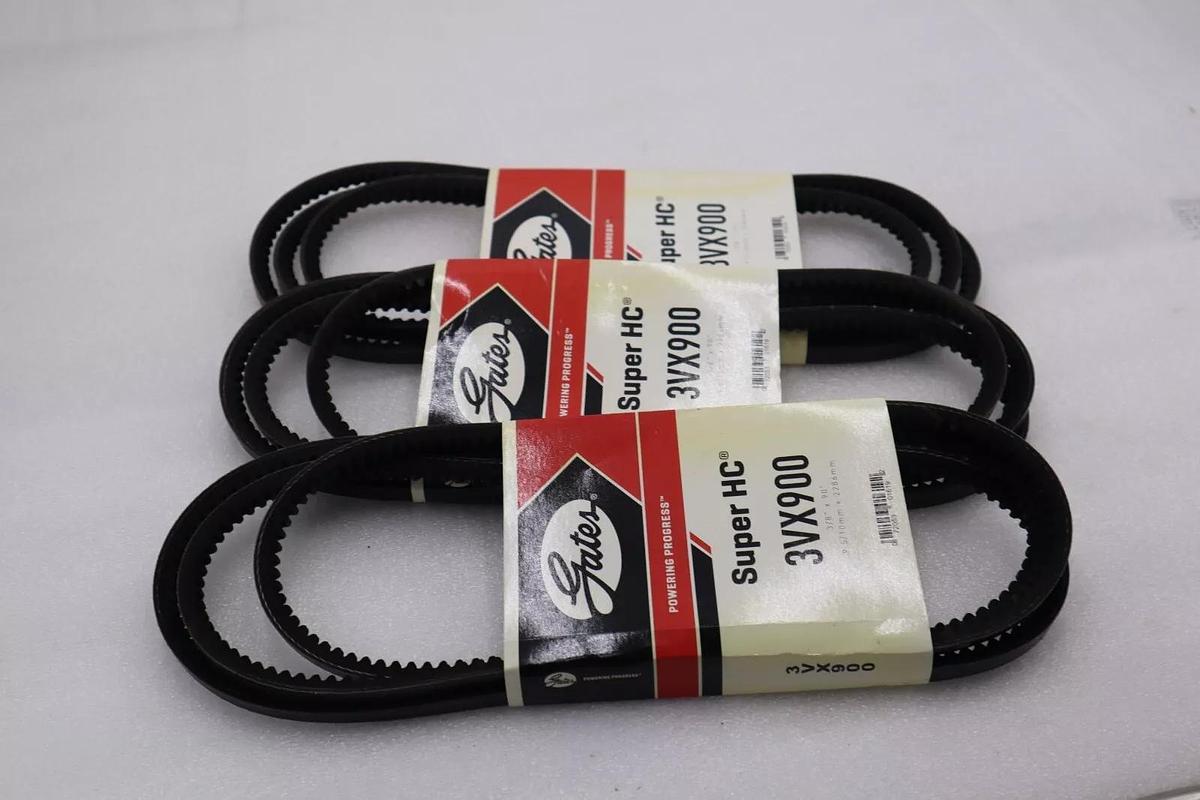 Used GATES SUPER HC POWERBAND 3VX900 BELT STOCK 2012