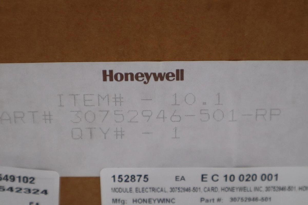 30752946-501-RP HONEYWELL BOARD NEW IN BOX STOCK G588