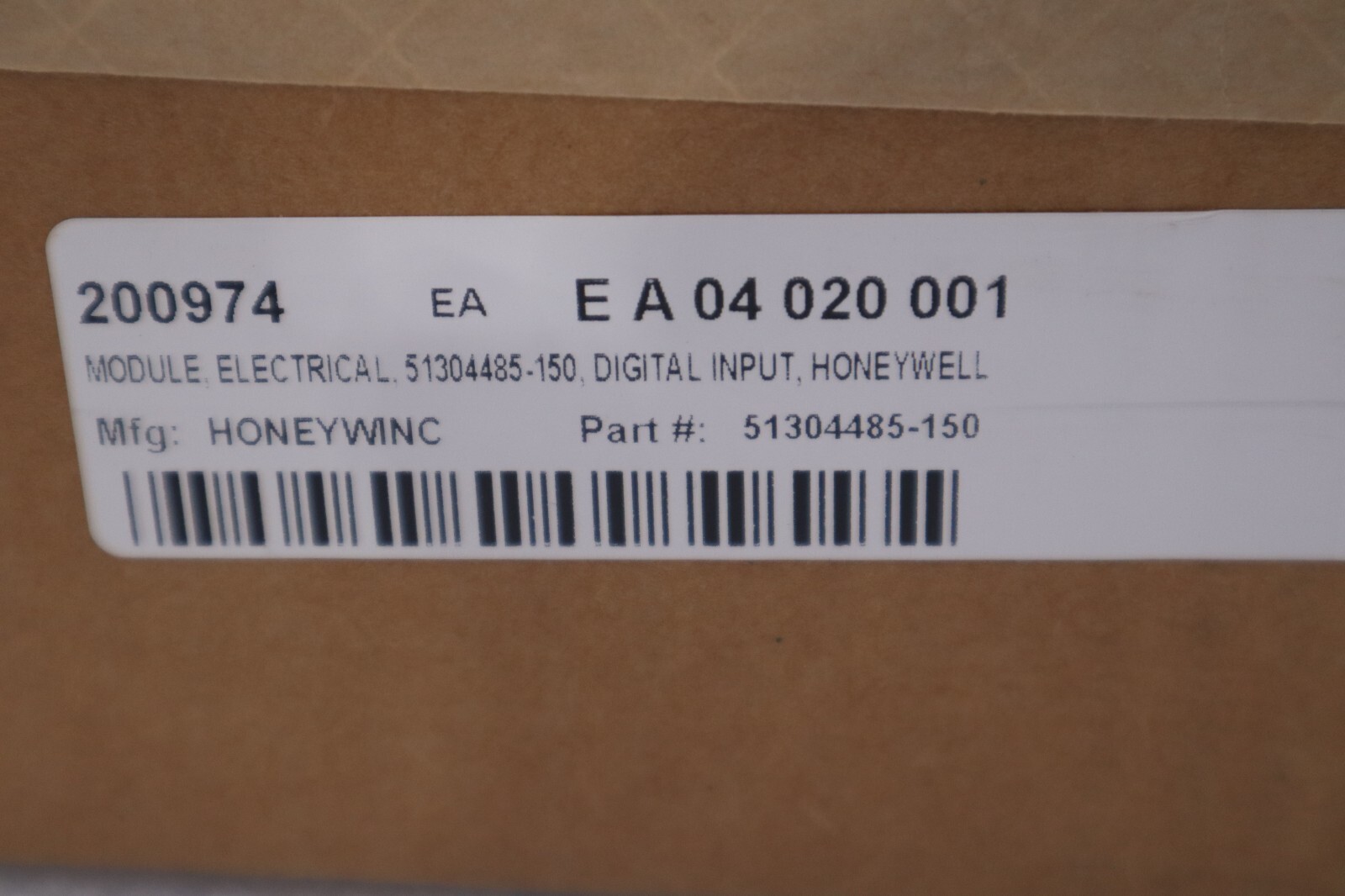 NEW IN BOX HONEYWELL 51304485-150 DIGITAL INPUT BOARD STOCK G175