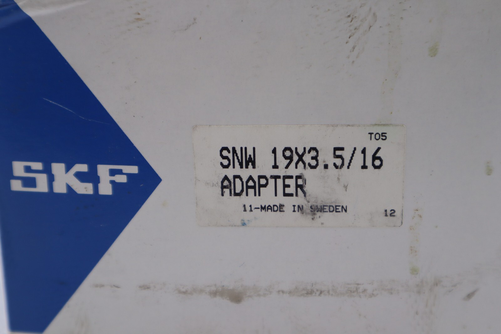 Used NEW OPEN BOX SKF SNW 19x3.5/16 ADAPTER STOCK 2038-A