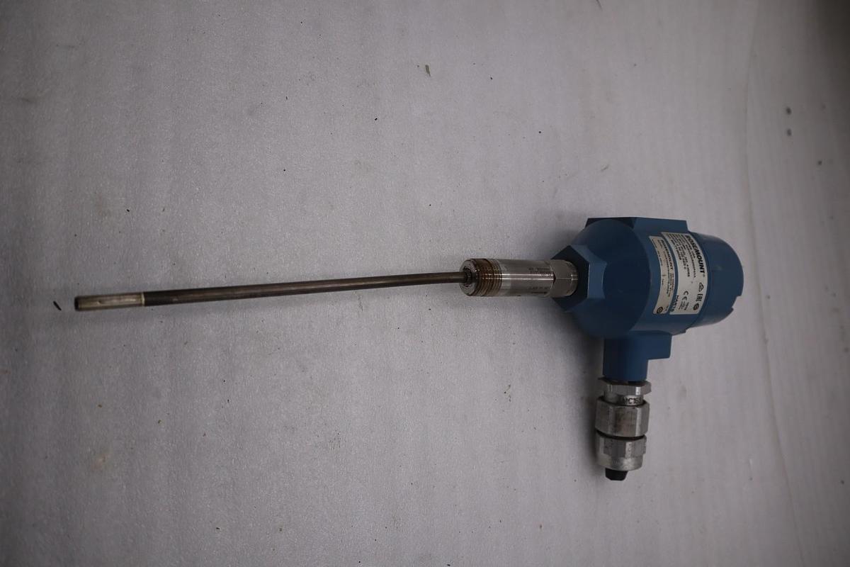 Used Rosemount 214C Temperature Sensor 214CRTSMB1S4E0077SLXAXW -50 TO 450 C #H1918
