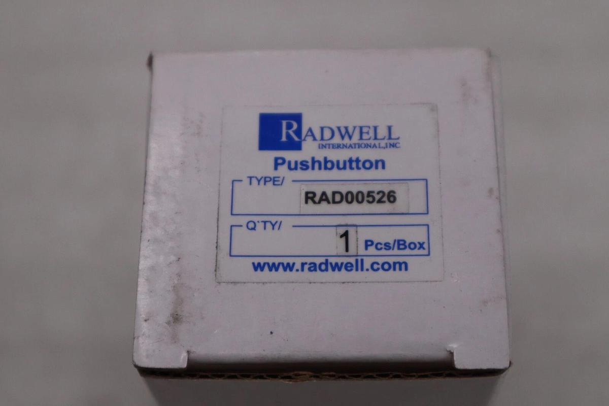 Used New Radwell Pushbutton RAD00526 STOCK H244A