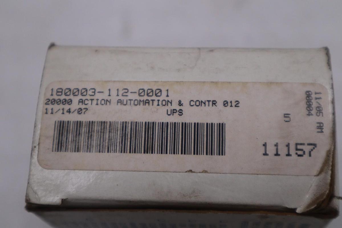 Used Mac 180003-112-0001 Pneumatic Solenoid Valve NEW OPEN BOX STOCK GF161A