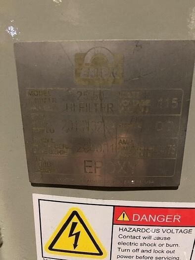Used ERIEZ MODEL 25 - 50  HIGH INTENSITY MAGNETIC FILTER