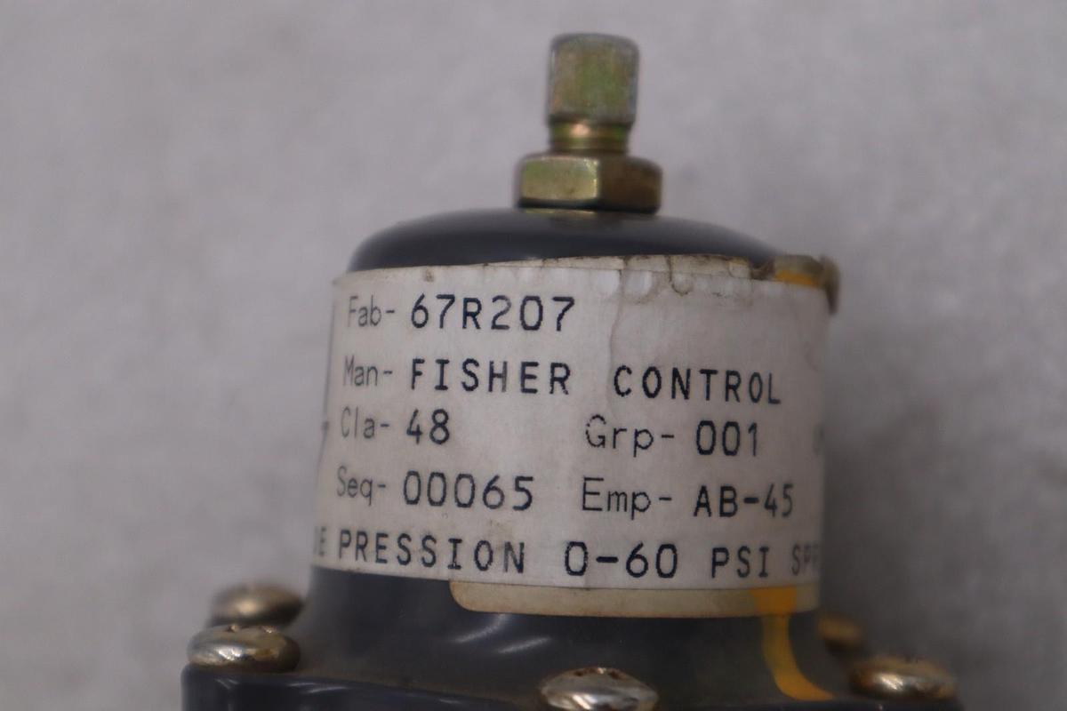 Used FISHER CONTROL 67R207 STOCK #L-245B