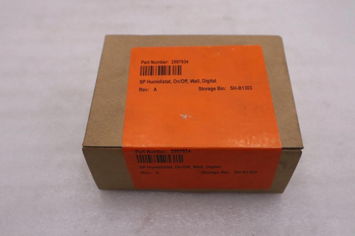 Used Nortec Humidity 2597934 Humidistat On/Off Wall Digital NEW IN BOX STOCK GF-353A
