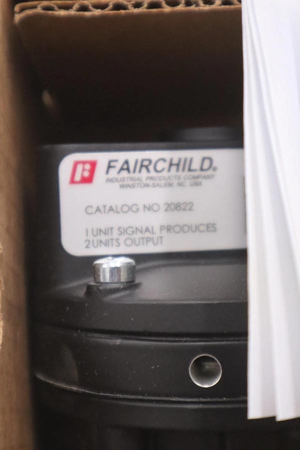Fairchild 20822 Model 20 High Capacity Volume Pneumatic Volume Booster STK 4023B