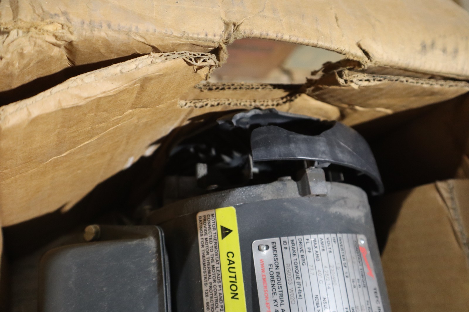 Browning 1.5HP 230/460 4.5 lb-ft torque Nema MG1 Part 31 6203 2RS/C3 - SGF266