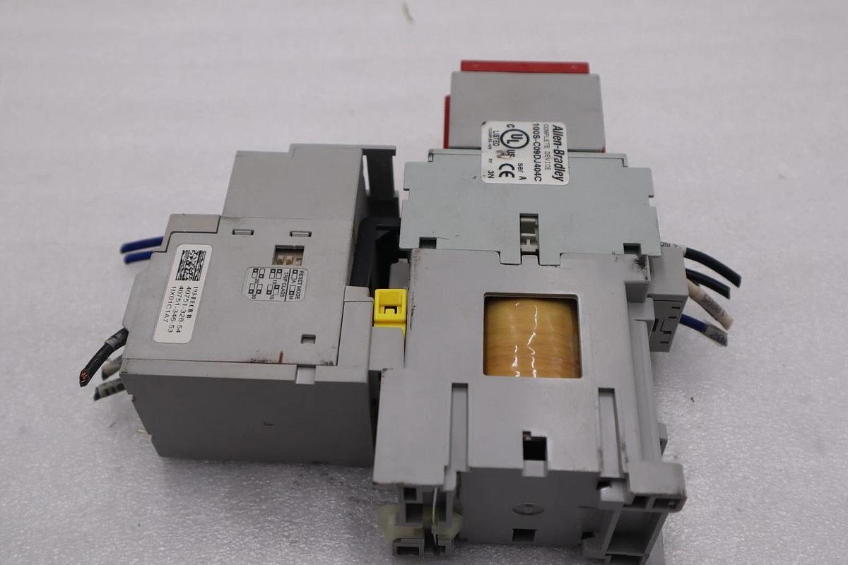 Used ALLEN BRADLEY 193-EECB/ 100-C09Z*400/ 100S-F Overload Relay STOCK L-479-C