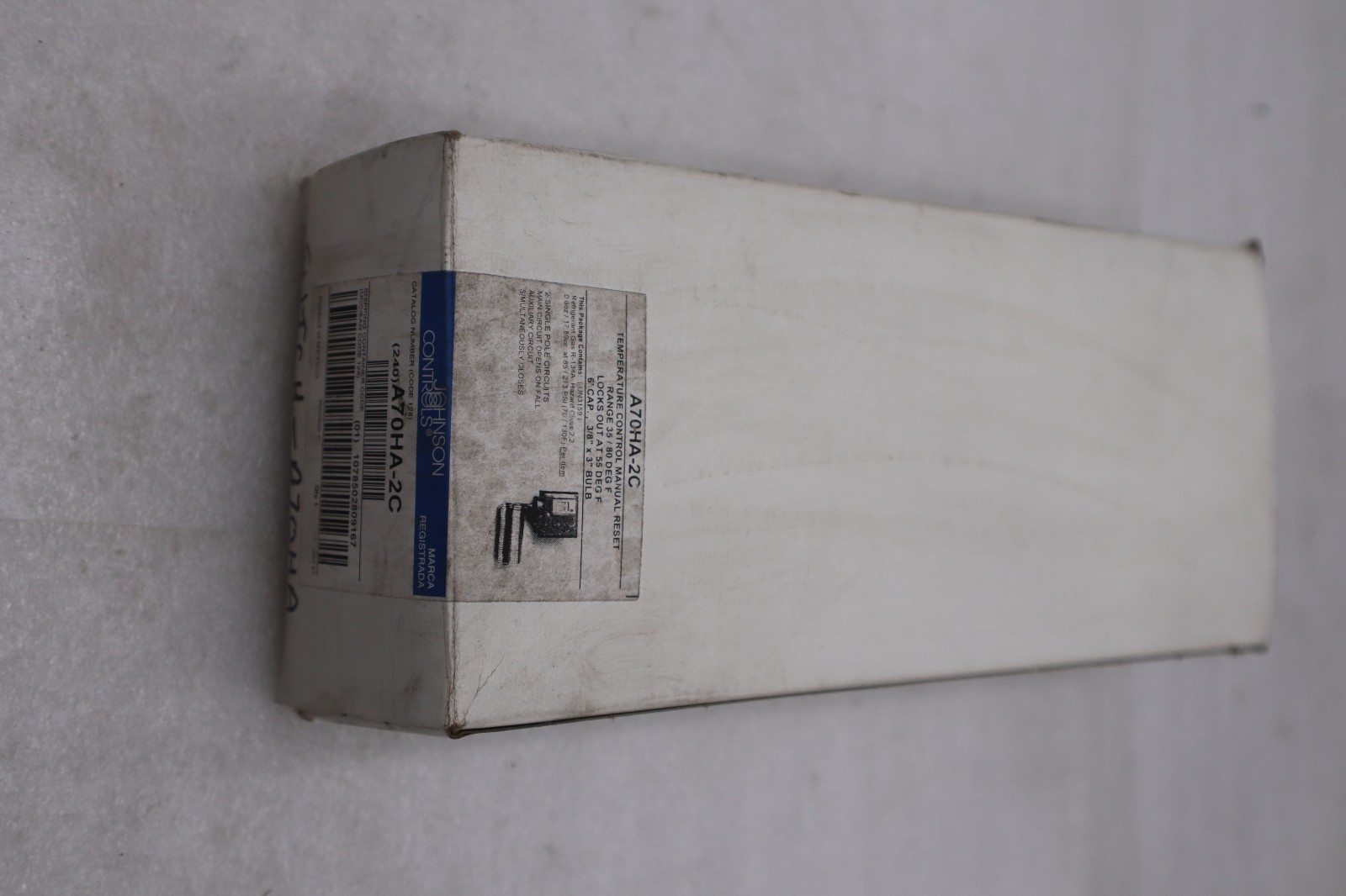 Used Johnson Controls A70HA-2C A70 Series Temperature Control STK GF172A