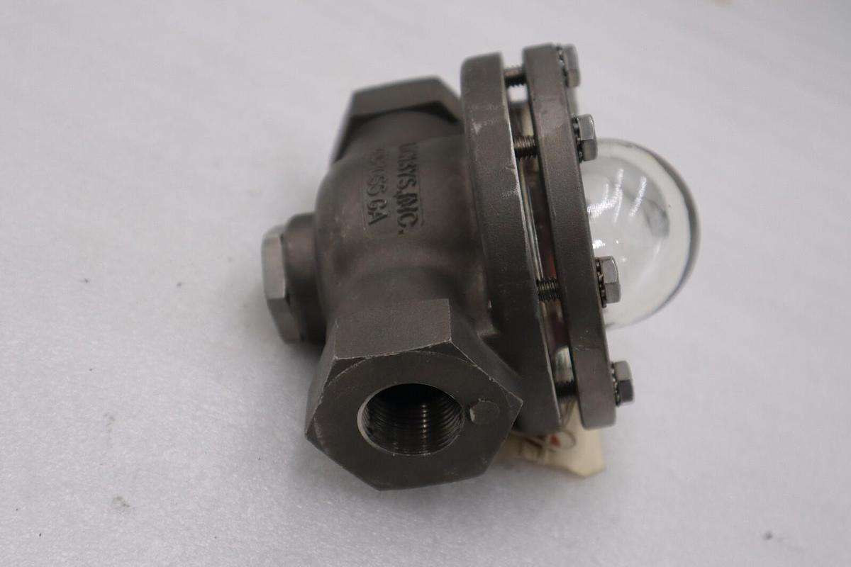 Used FULTON B075-150-2003-S 3/4" NON-ADJUSTABLE BALLSIGHT FLOW INDICATOR STK K-2908-A
