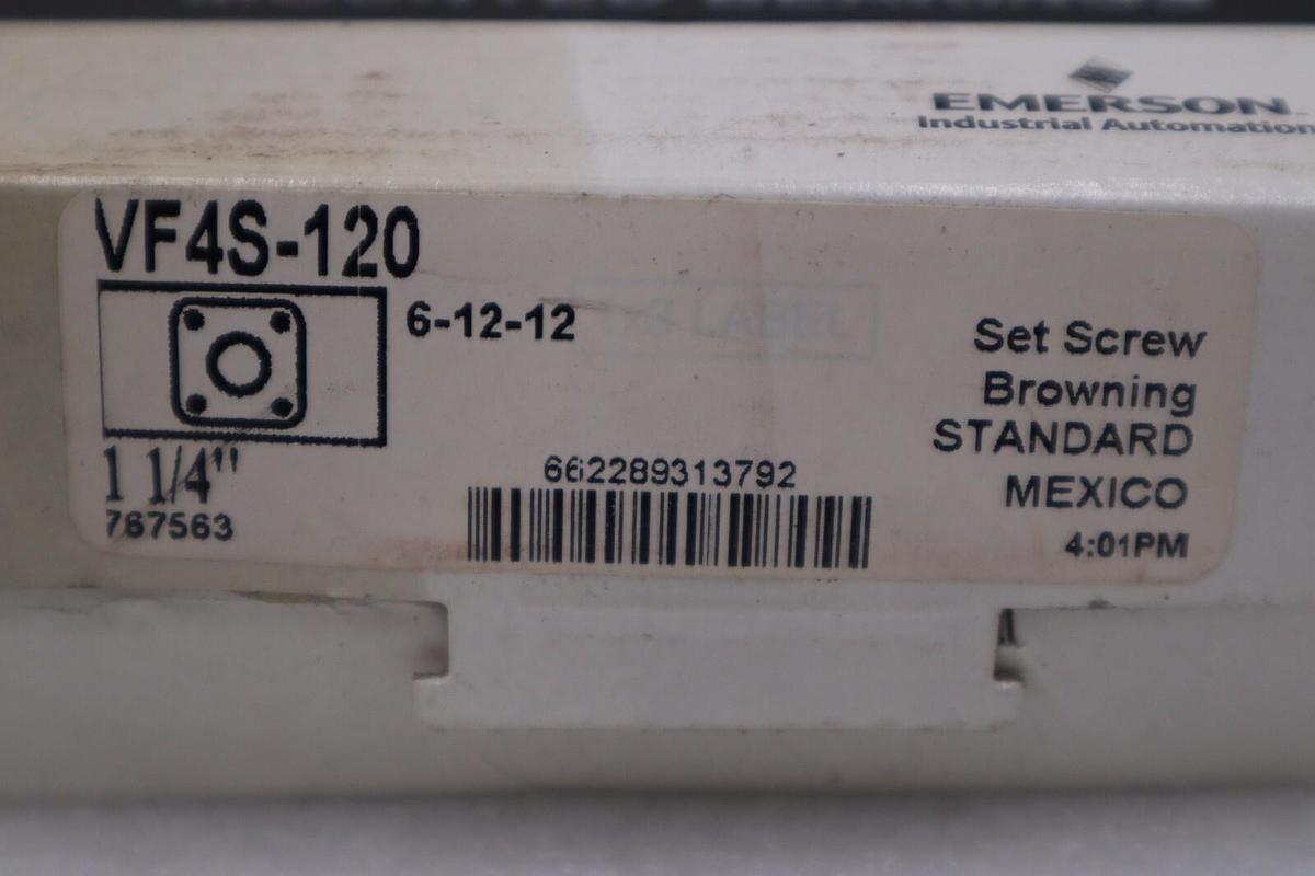 REGAL REXNORD BROWNING VF4S-120 / VF4S120 (NEW IN BOX) STOCK H484A