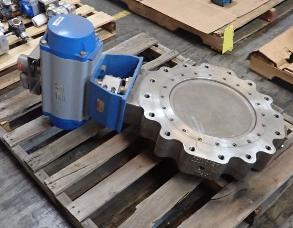 Used 12" Jamesbury VPVL550 / VPVL550 DA B C Valve Actuator  Stainless New Stock S-655