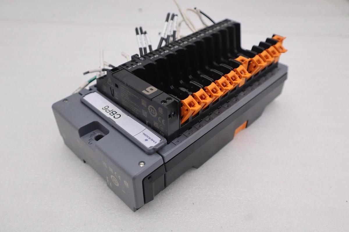 Used Emerson DeltaV KL4201X1-BA1 CHARM BASEPLATE USED UNIT STOCK 2912A